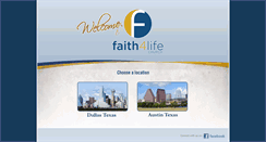 Desktop Screenshot of faith4life.cc